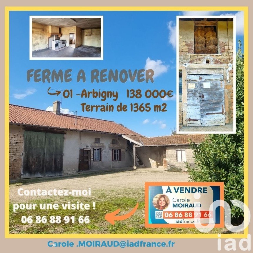 Farm 2 rooms of 80 m² in Arbigny (01190)