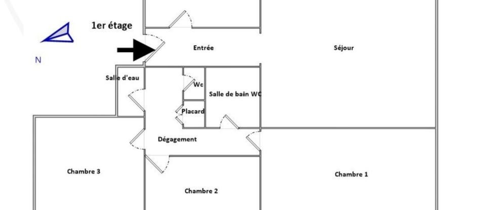 Appartement 4 pièces de 90 m² à Saint-Germain-en-Laye (78100)