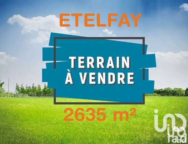 Terrain de 2 635 m² à Ételfay (80500)