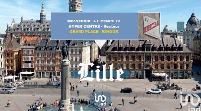 Brasserie-type bar of 360 m² in Lille (59800)