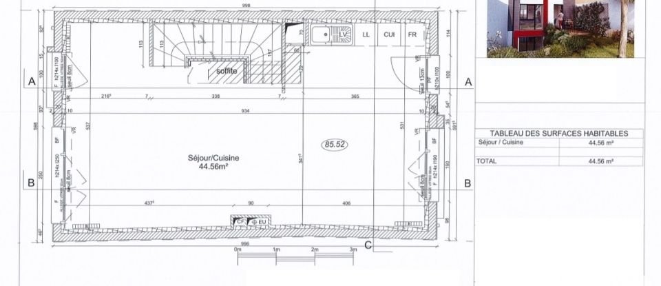 Land of 115 m² in Bagnolet (93170)