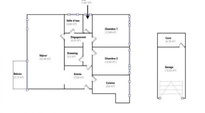 Appartement 4 pièces de 91 m² à Soisy-sous-Montmorency (95230)