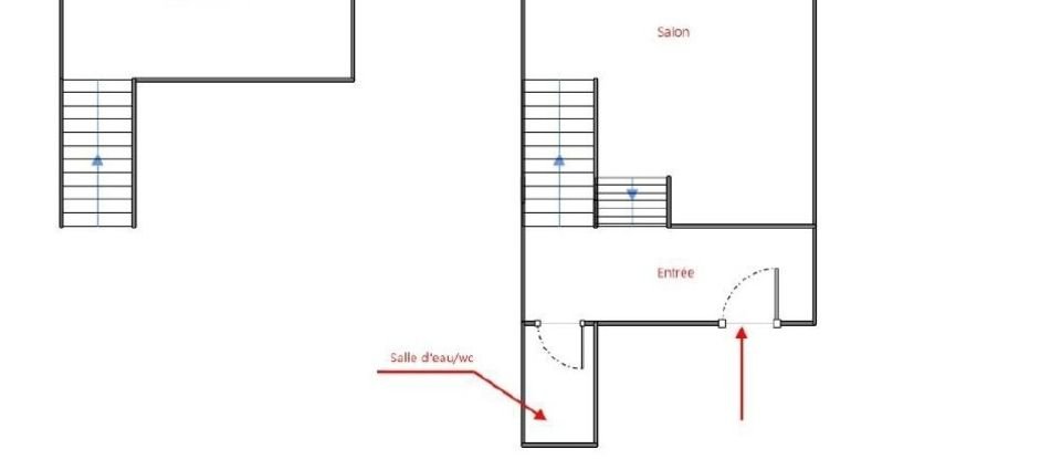 Studio 1 pièce de 22 m² à Le Pré-Saint-Gervais (93310)