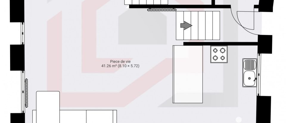 Maison 4 pièces de 90 m² à Lyon (69003)