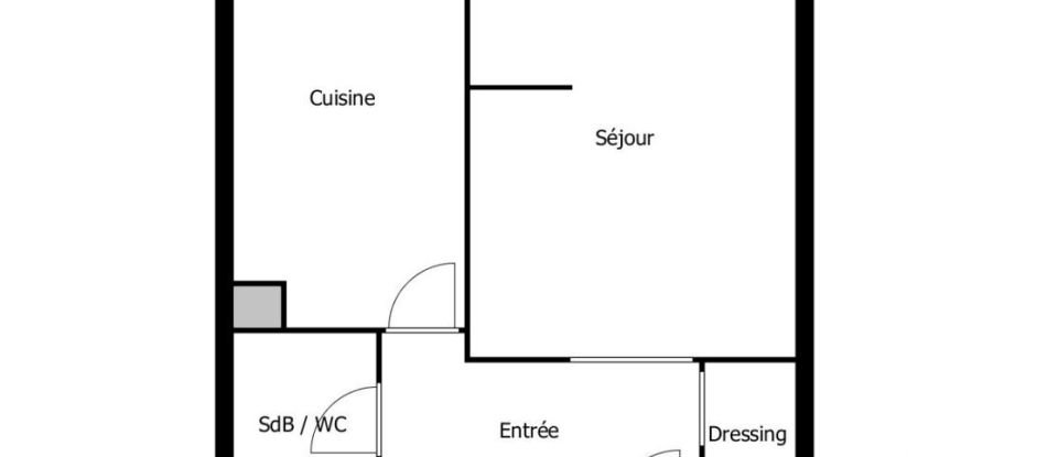 Studio 1 pièce de 45 m² à Villeparisis (77270)