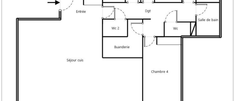 Appartement 5 pièces de 133 m² à Lyon (69005)