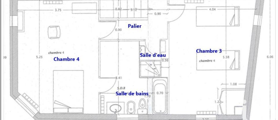 Maison de campagne 4 pièces de 105 m² à Bazoches-sur-Guyonne (78490)