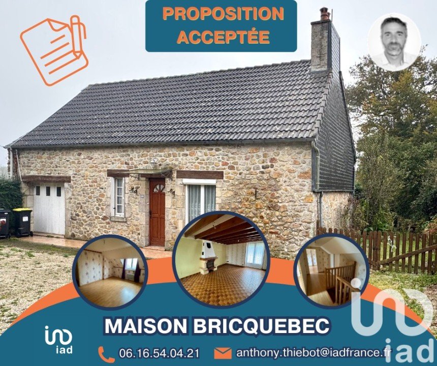 House 4 rooms of 82 m² in BRICQUEBEC (50260)