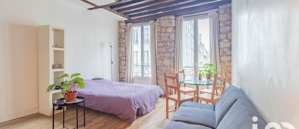 Studio 1 room of 27 m² in Paris (75002)