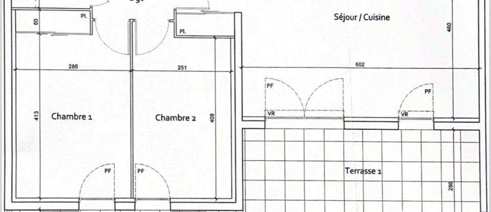 Apartment 3 rooms of 66 m² in Aix-en-Provence (13100)