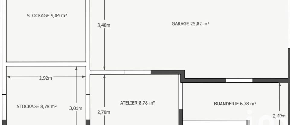 Maison 4 pièces de 105 m² à Bezannes (51430)