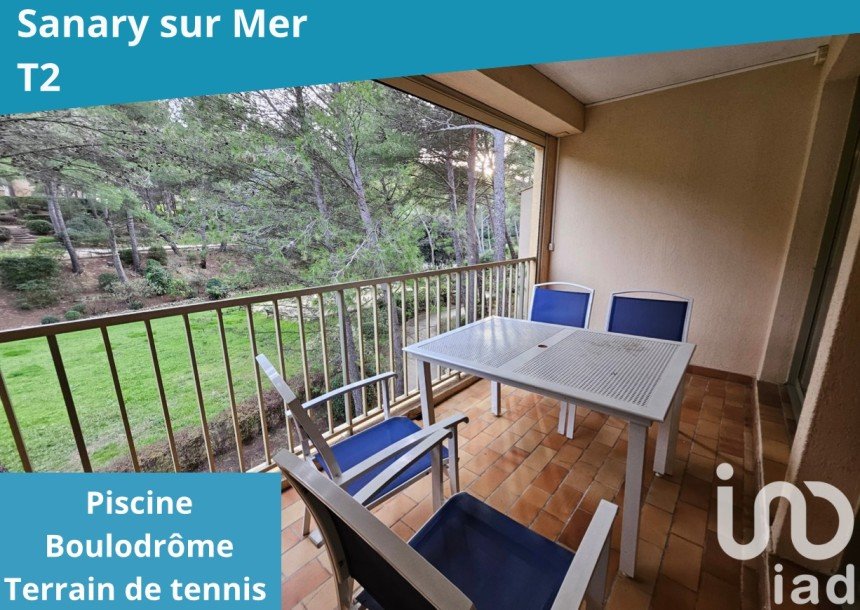 Appartement 2 pièces de 31 m² à Sanary-sur-Mer (83110)