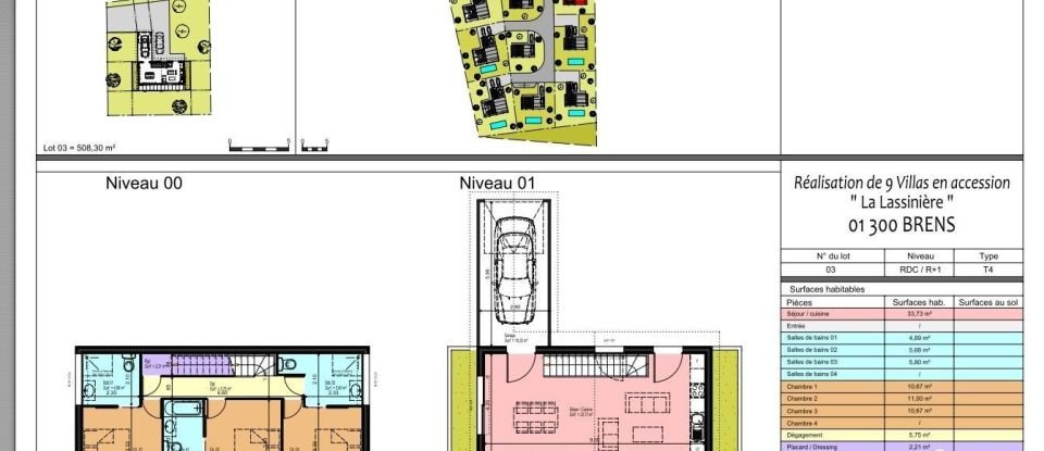 Maison 4 pièces de 90 m² à Brens (01300)