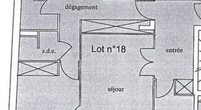 Appartement 3 pièces de 82 m² à Bordeaux (33000)