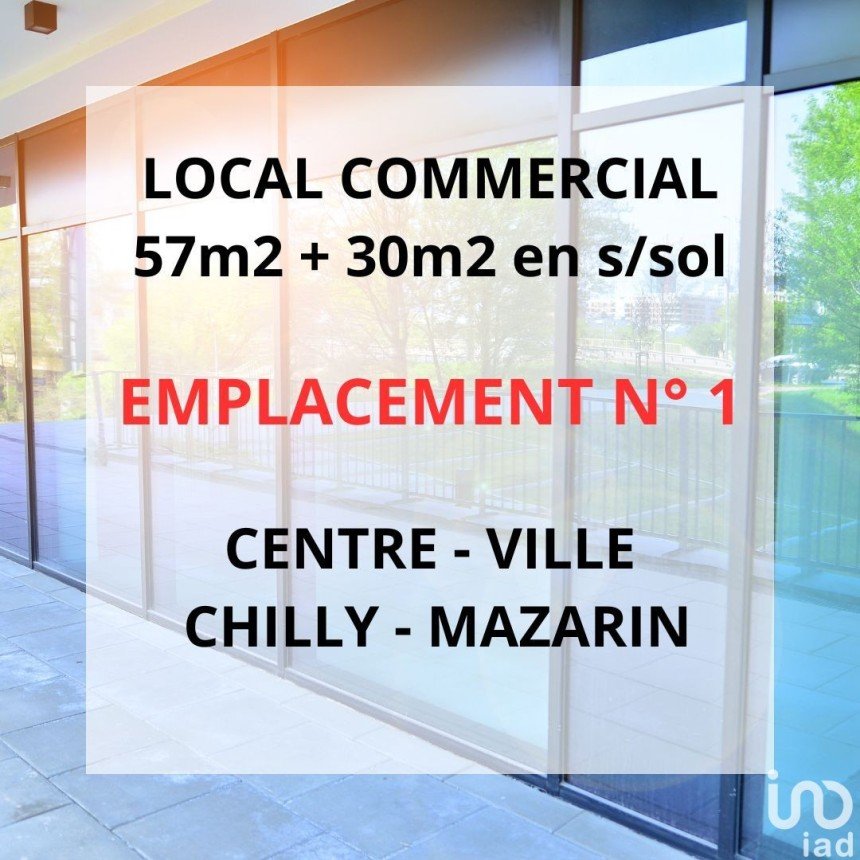 Retail property of 57 m² in Chilly-Mazarin (91380)