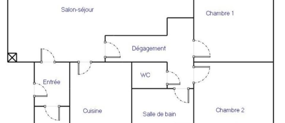 Appartement 4 pièces de 72 m² à Saint-Avertin (37550)