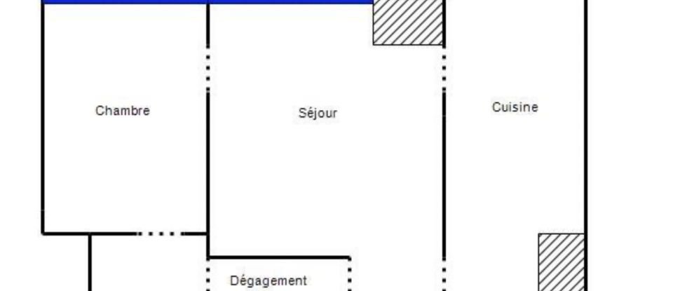 Appartement 2 pièces de 51 m² à Paris (75011)