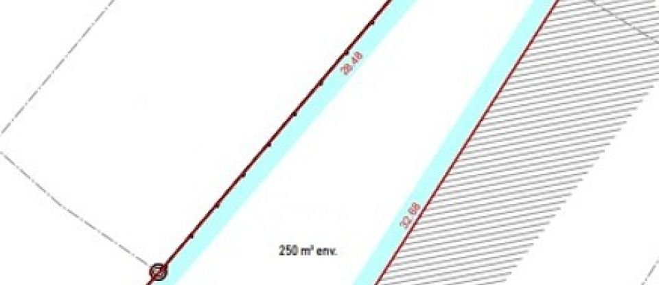 Terrain de 250 m² à Auray (56400)