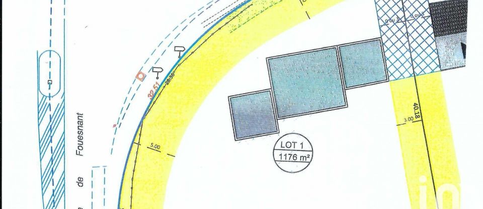 Terrain de 1 176 m² à Saint-Évarzec (29170)