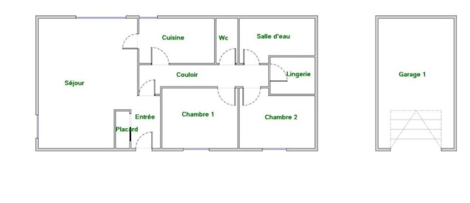 Appartement 3 pièces de 86 m² à Le Mans (72000)