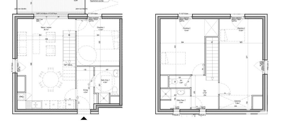 Apartment 4 rooms of 93 m² in Nantes (44300)