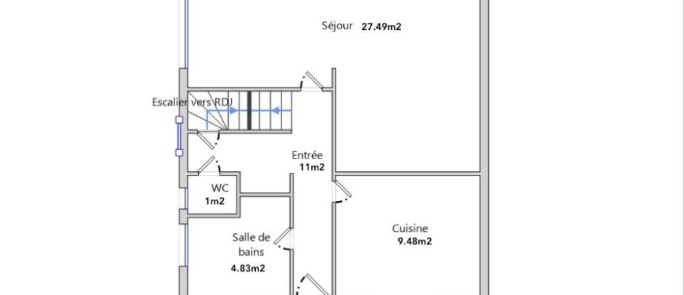 Maison 5 pièces de 107 m² à Domont (95330)