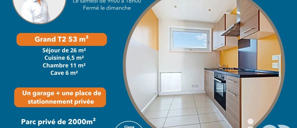 Apartment 2 rooms of 53 m² in Roubaix (59100)