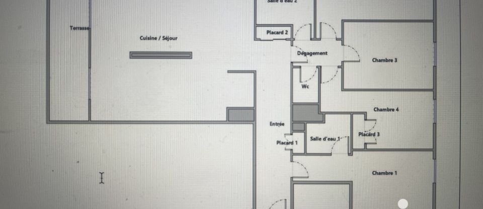 Apartment 6 rooms of 106 m² in Nanterre (92000)