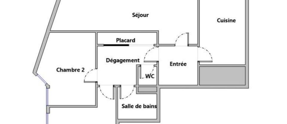 Appartement 4 pièces de 77 m² à Tremblay-en-France (93290)