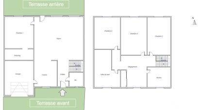 House 6 rooms of 124 m² in Colomiers (31770)