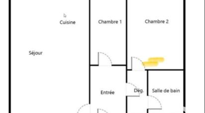 Appartement 3 pièces de 58 m² à Suresnes (92150)