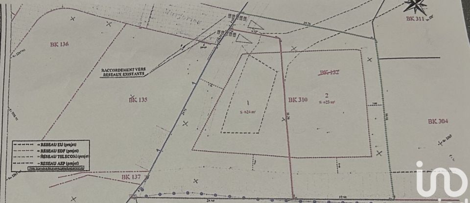 Terrain de 624 m² à Juvignac (34990)