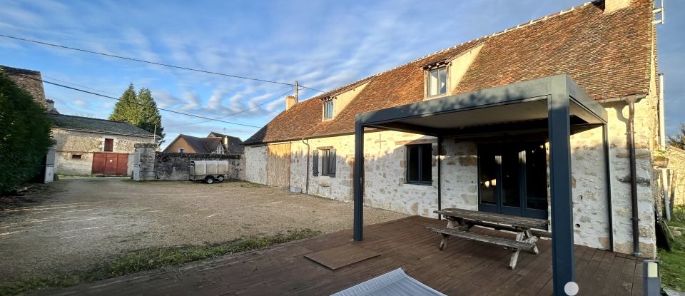 Longere 5 rooms of 133 m² in Prissac (36370)