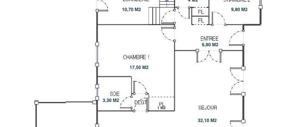 Maison traditionnelle 5 pièces de 113 m² à Pornic (44210)