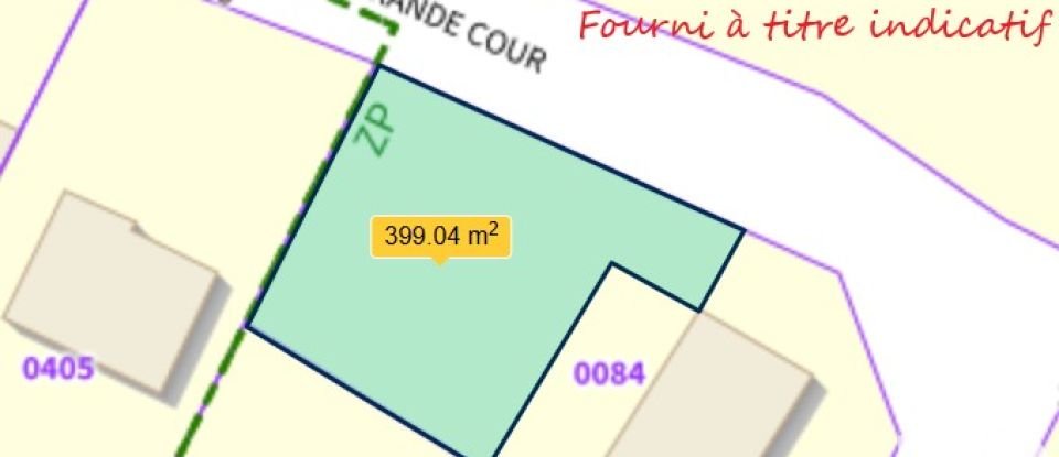 Terrain de 395 m² à Saint-Aubin-des-Bois (28300)