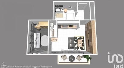 Studio 1 pièce de 38 m² à Pau (64000)