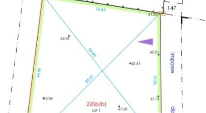 Terrain de 1 501 m² à Champniers (16430)