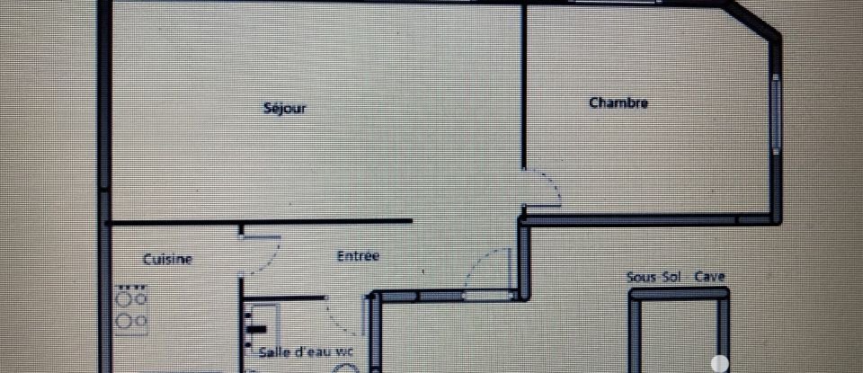 Appartement 2 pièces de 49 m² à Paris (75013)