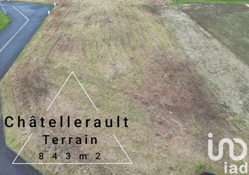 Terrain de 843 m² à Châtellerault (86100)