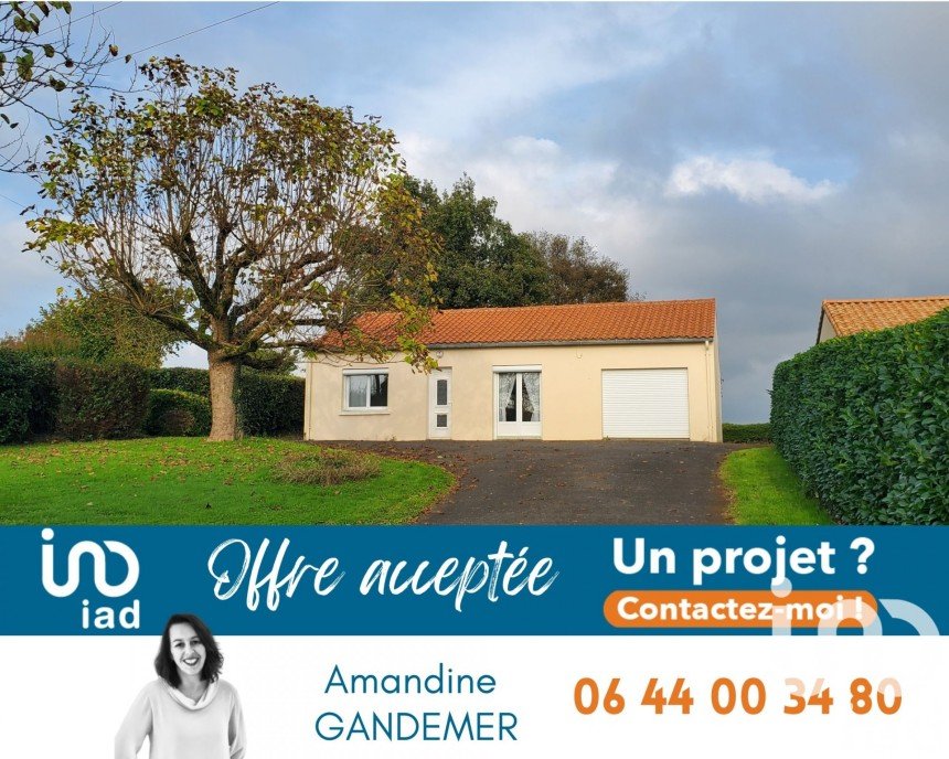 Traditional house 3 rooms of 63 m² in La Châtaigneraie (85120)