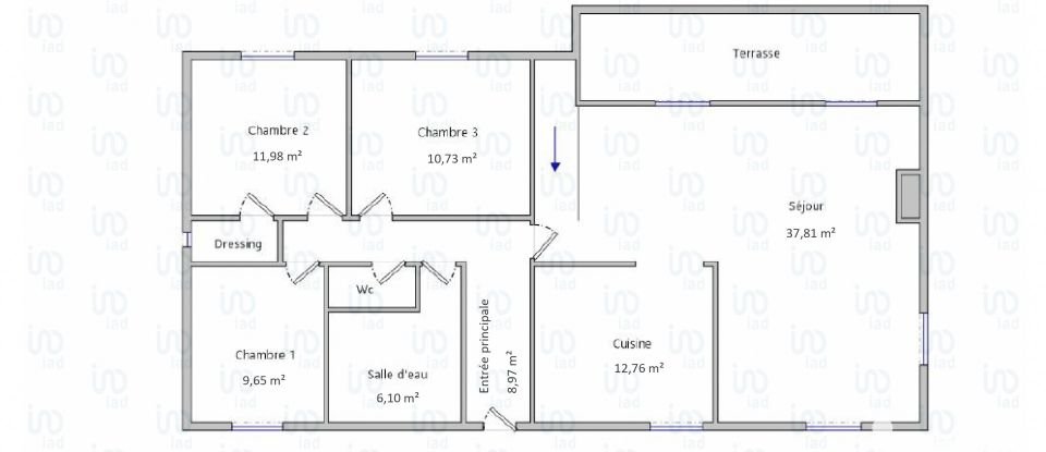 Maison traditionnelle 6 pièces de 152 m² à Vienne (38200)