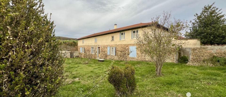 Farm 7 rooms of 158 m² in Pomeys (69590)