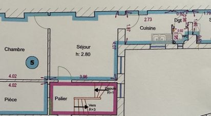 Appartement 3 pièces de 50 m² à Reims (51100)