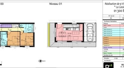 House 4 rooms of 80 m² in Brens (01300)