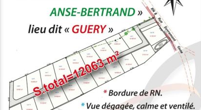 Land of 500 m² in Anse-Bertrand (97121)