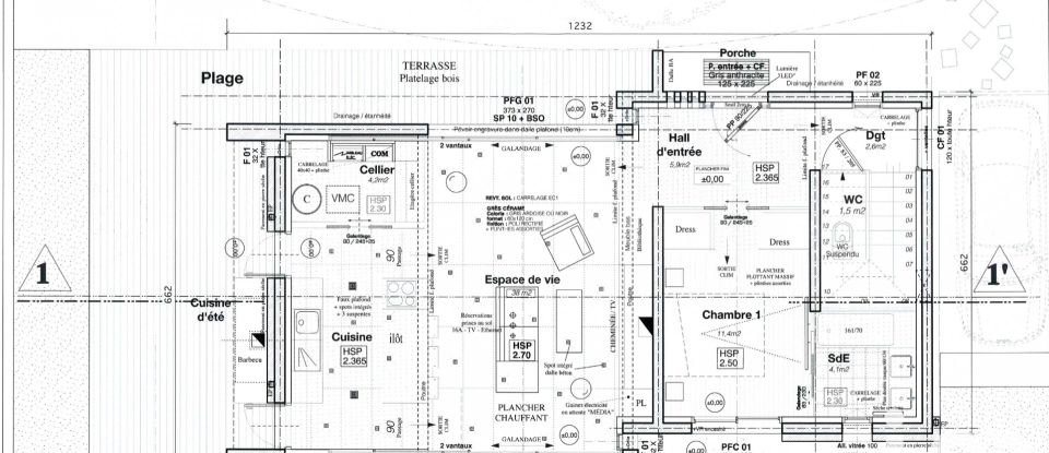 Maison traditionnelle 5 pièces de 136 m² à Castries (34160)