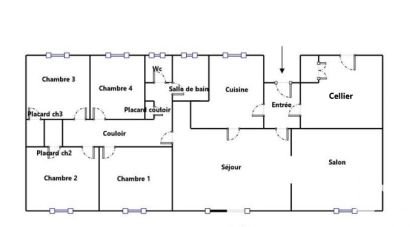 Maison traditionnelle 5 pièces de 99 m² à Port-la-Nouvelle (11210)