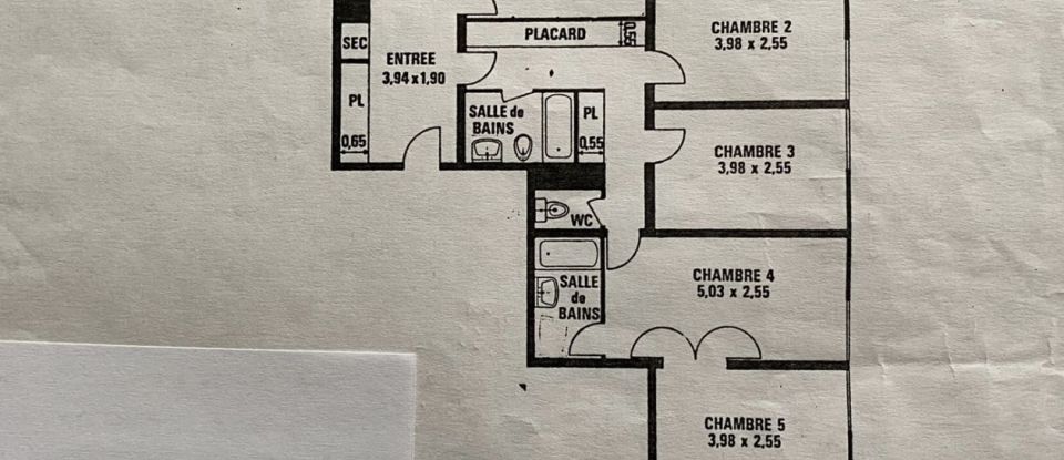 Appartement 6 pièces de 109 m² à Pierrefitte-sur-Seine (93380)