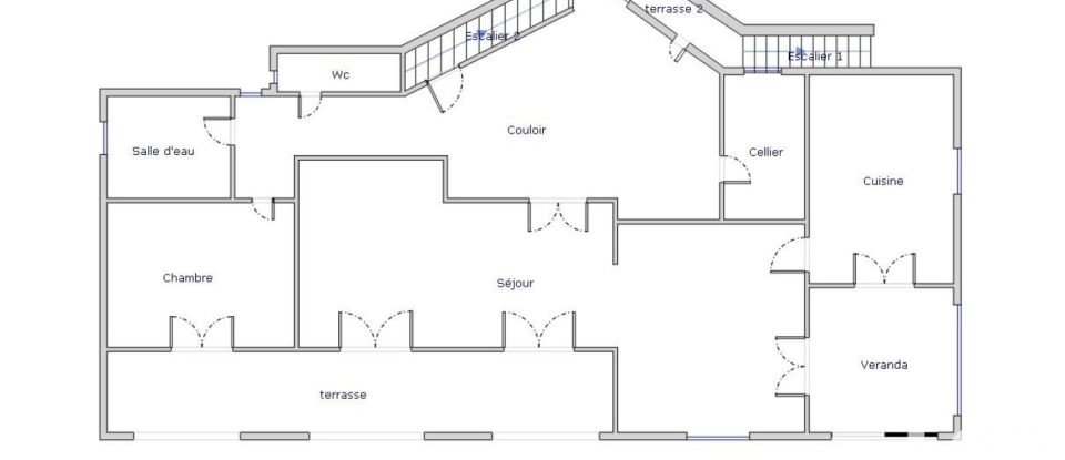 Maison traditionnelle 8 pièces de 188 m² à Molières-sur-Cèze (30410)