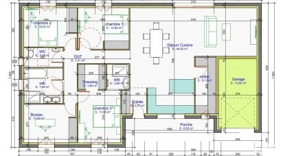 Maison 5 pièces de 129 m² à Campsegret (24140)